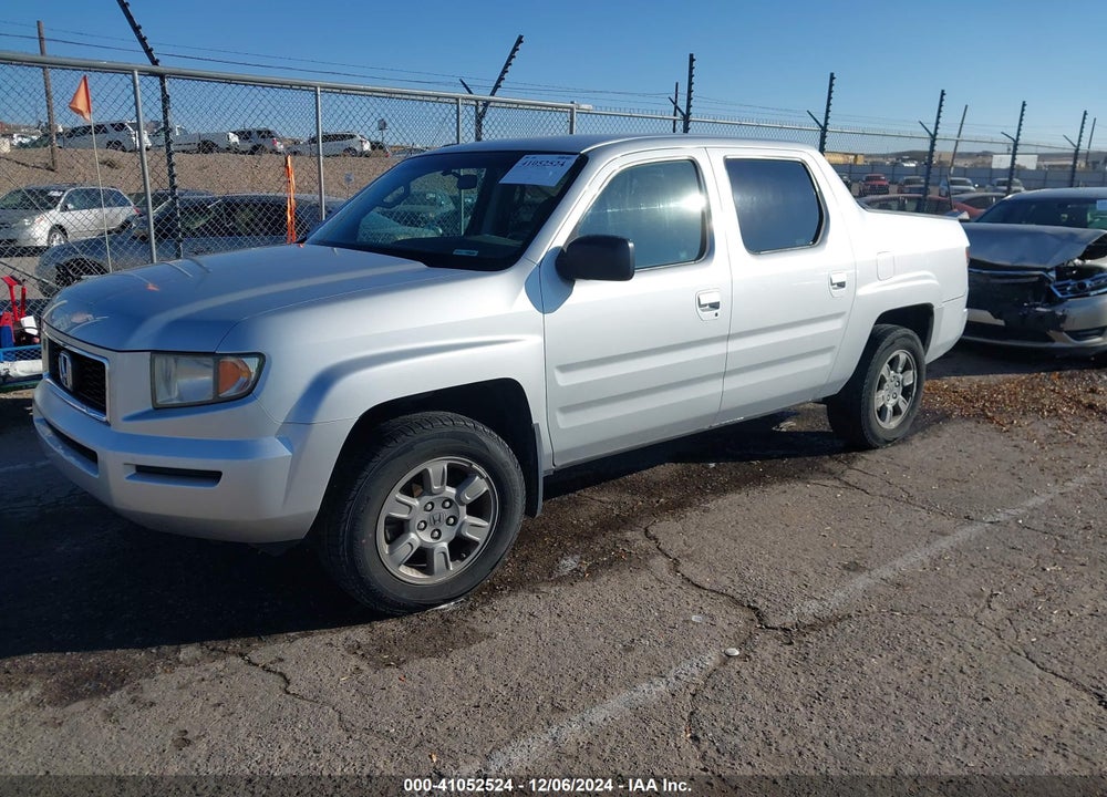 2007 HONDA RIDGELINE RTX VIN: 2HJYK16347H533457