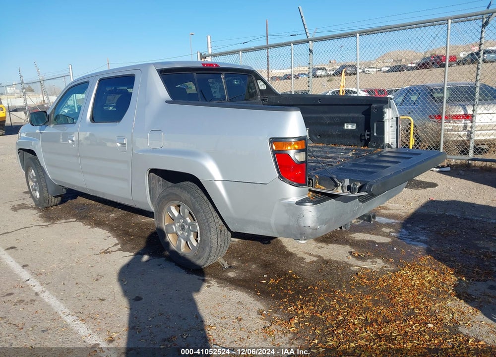 2007 HONDA RIDGELINE RTX VIN: 2HJYK16347H533457