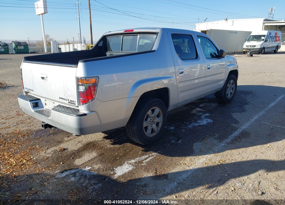 2007 HONDA RIDGELINE RTX VIN: 2HJYK16347H533457