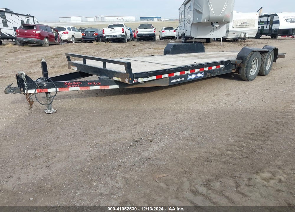 2021 SURE-TRAC 18+4 TILT DECK TRAIL VIN: 5JW1U2225M2305209