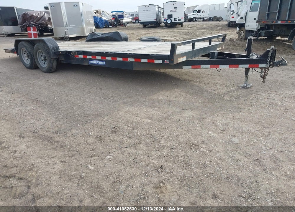 2021 SURE-TRAC 18+4 TILT DECK TRAIL VIN: 5JW1U2225M2305209