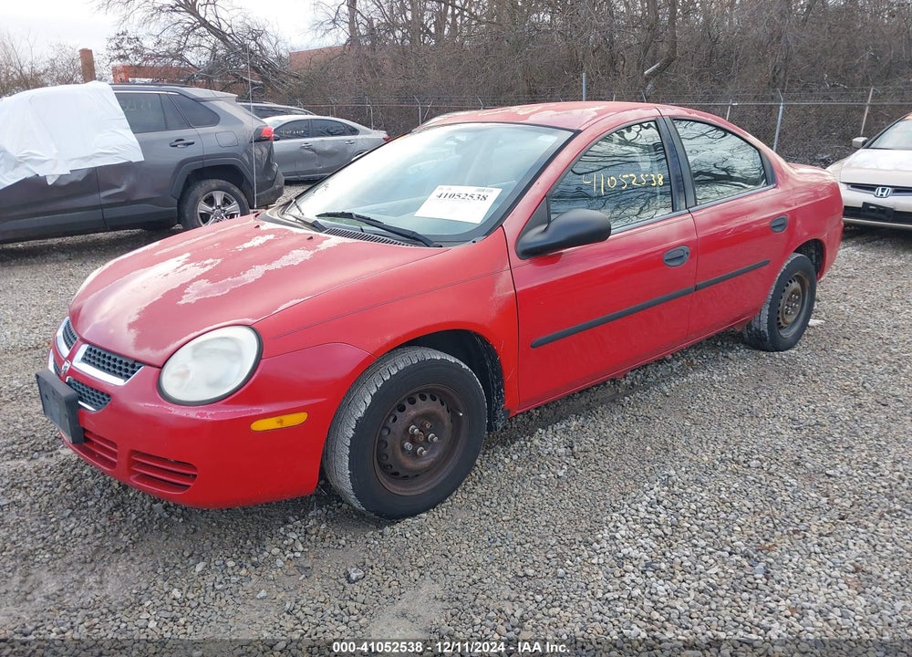 2004 DODGE NEON SE VIN: 1B3ES26C14D539367