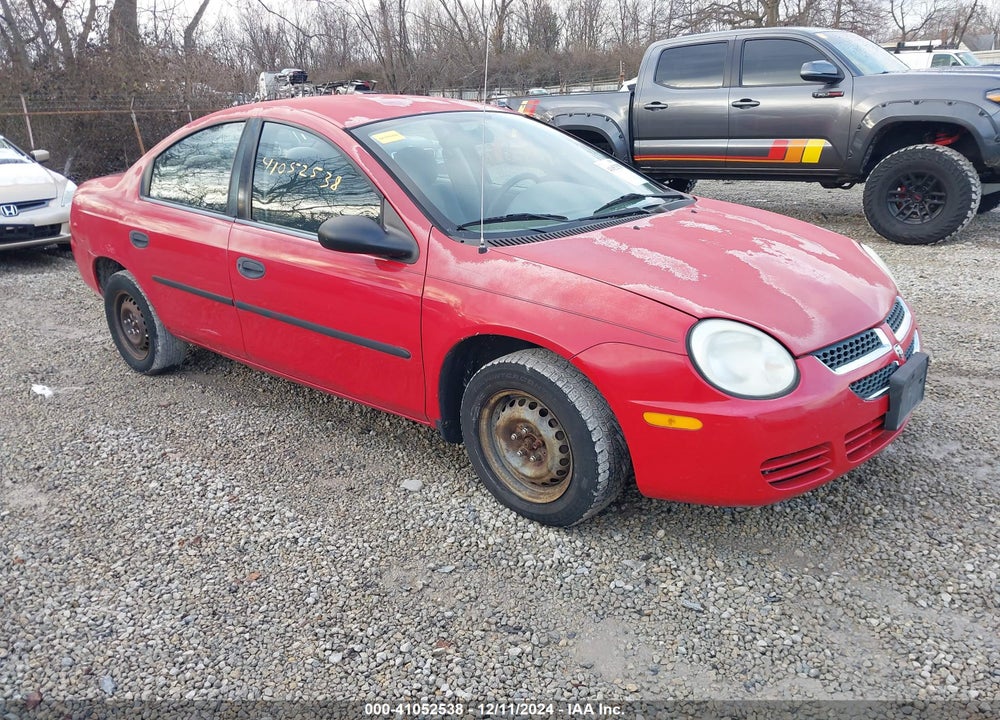 2004 DODGE NEON SE VIN: 1B3ES26C14D539367