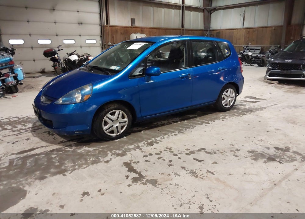 2008 HONDA FIT VIN: JHMGD38408S054134
