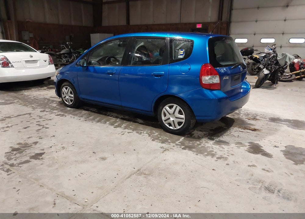 2008 HONDA FIT VIN: JHMGD38408S054134
