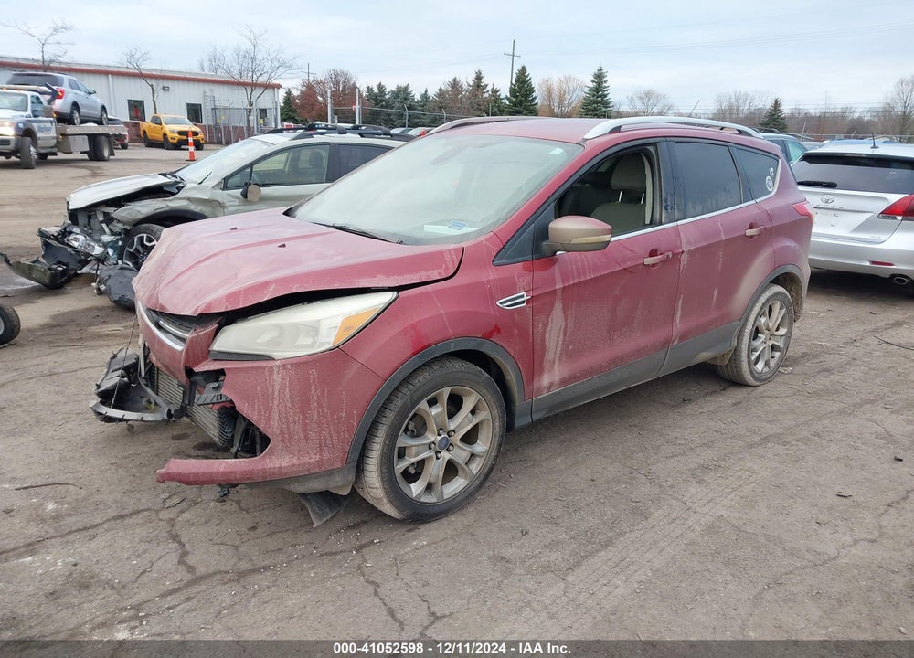 2014 FORD ESCAPE TITANIUM VIN: 1FMCU0JX7EUE24820