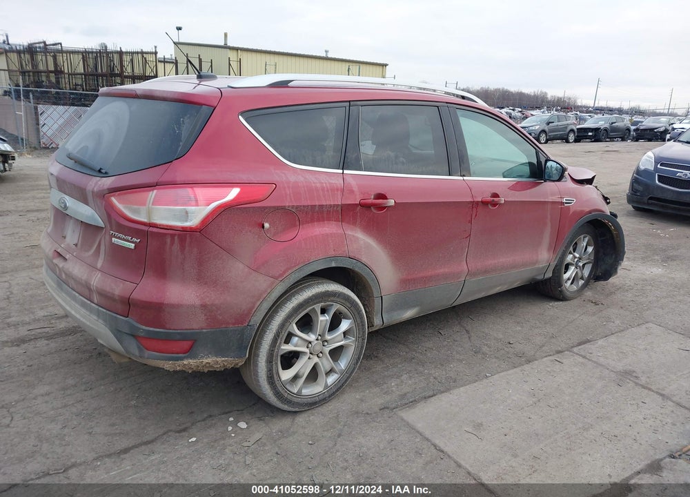 2014 FORD ESCAPE TITANIUM VIN: 1FMCU0JX7EUE24820