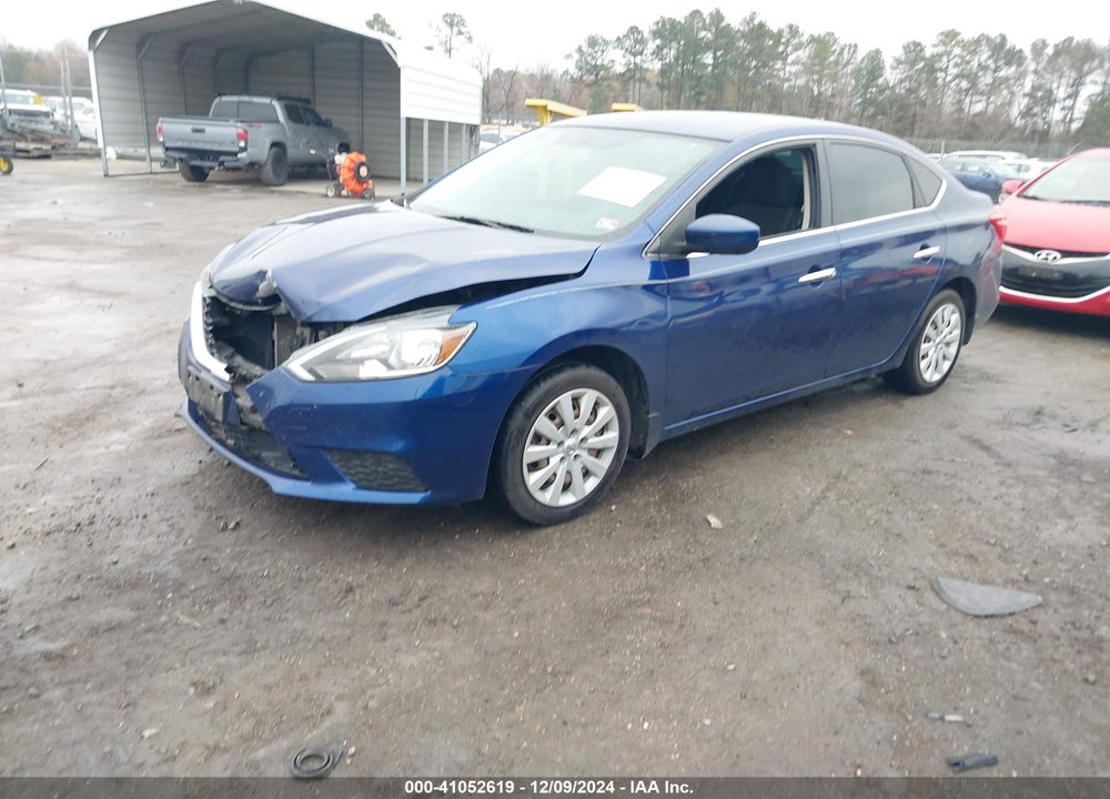 2019 NISSAN SENTRA S VIN: 3N1AB7AP2KY212557
