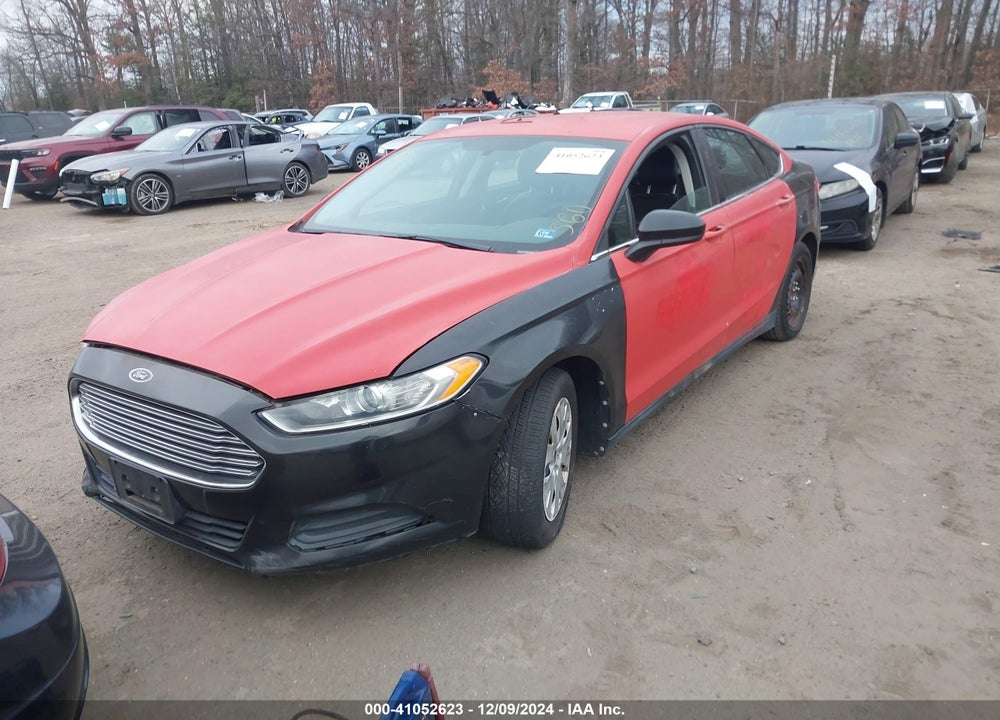 2013 FORD FUSION S VIN: 3FA6P0G73DR179235