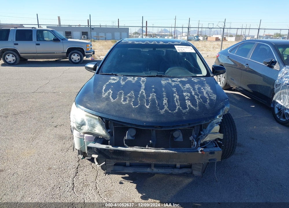 2012 TOYOTA CAMRY SE VIN: 4T1BF1FK8CU161839