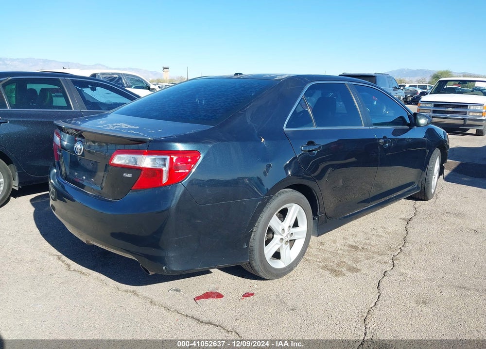 2012 TOYOTA CAMRY SE VIN: 4T1BF1FK8CU161839