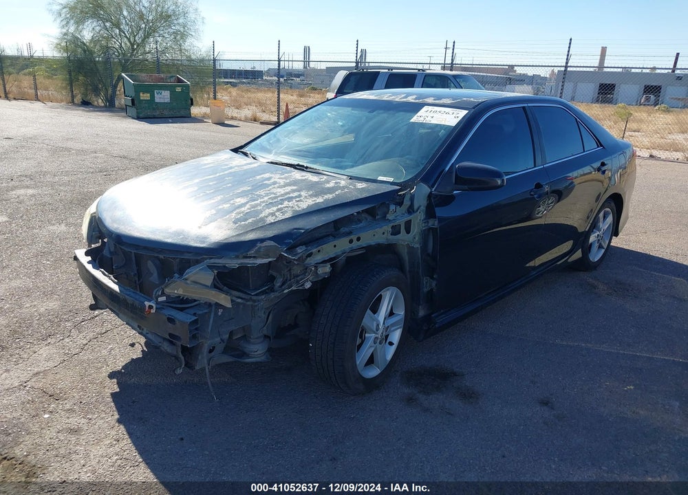 2012 TOYOTA CAMRY SE VIN: 4T1BF1FK8CU161839