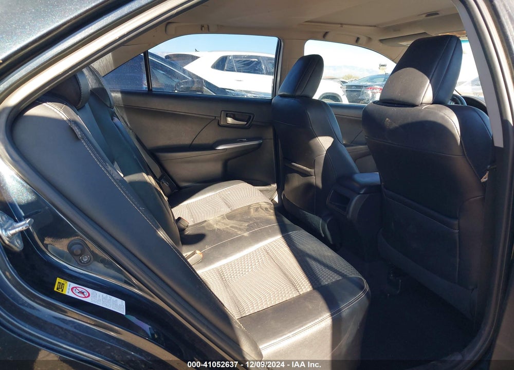 2012 TOYOTA CAMRY SE VIN: 4T1BF1FK8CU161839