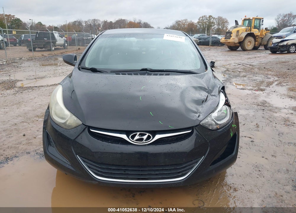 2016 HYUNDAI ELANTRA VIN: 5NPDH4AE9GH669053