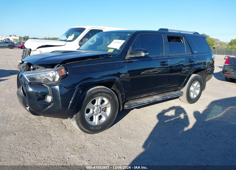 2019 TOYOTA 4RUNNER SR5 PREMIUM VIN: JTEZU5JR2K5204225