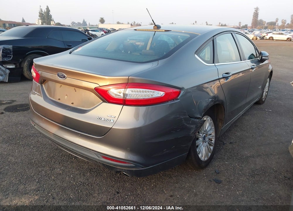 2014 FORD FUSION HYBRID SE VIN: 3FA6P0LU4ER171609