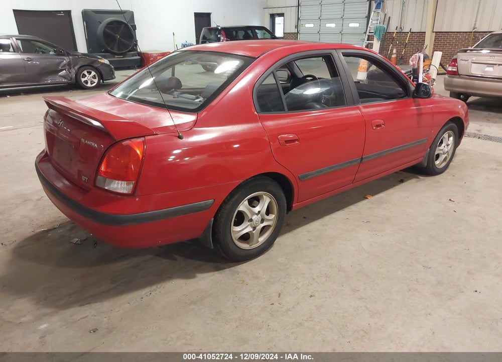 2003 HYUNDAI ELANTRA GLS/GT VIN: KMHDN45D43U670407