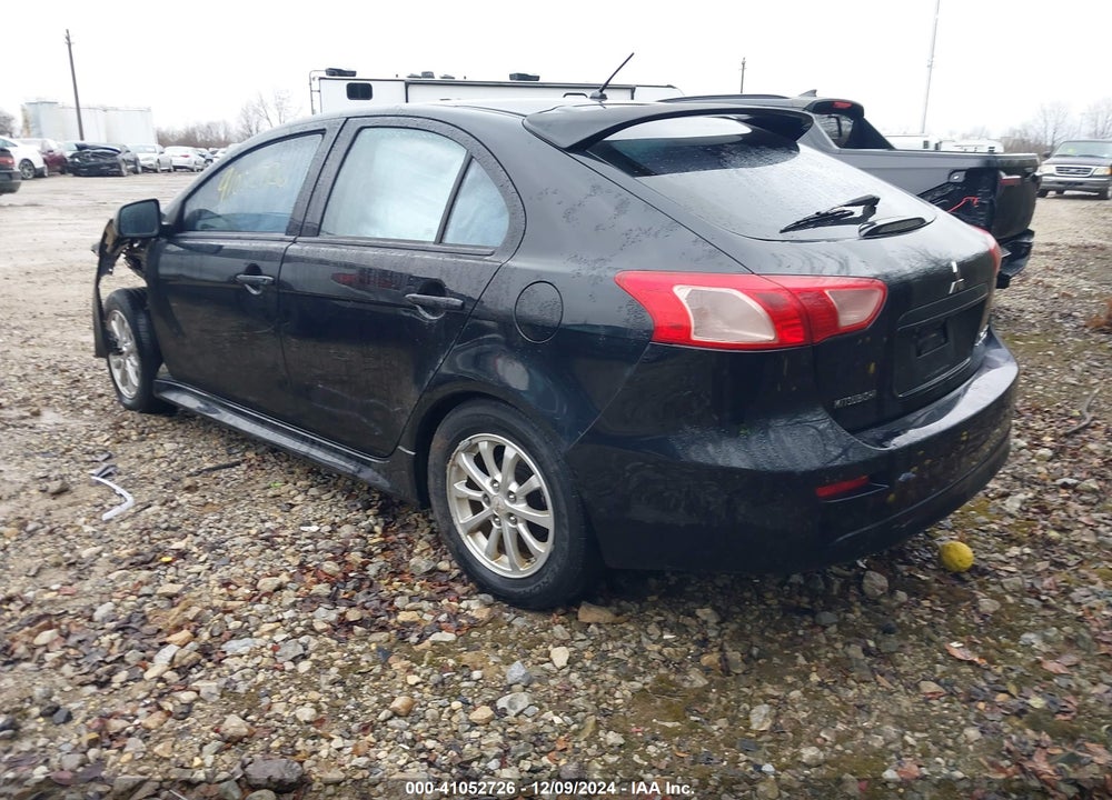 2013 MITSUBISHI LANCER SPORTBACK ES VIN: JA32X2HU8DU006830