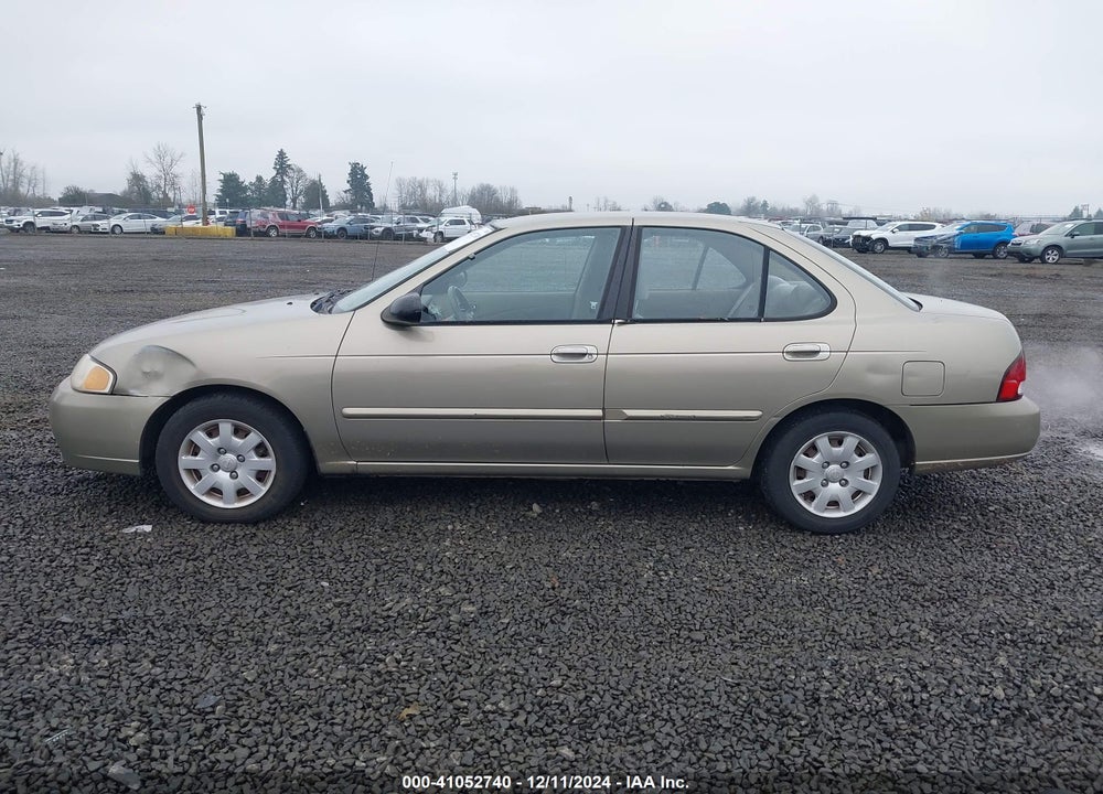 2000 NISSAN SENTRA GXE/XE VIN: 3N1CB51D9YL322238