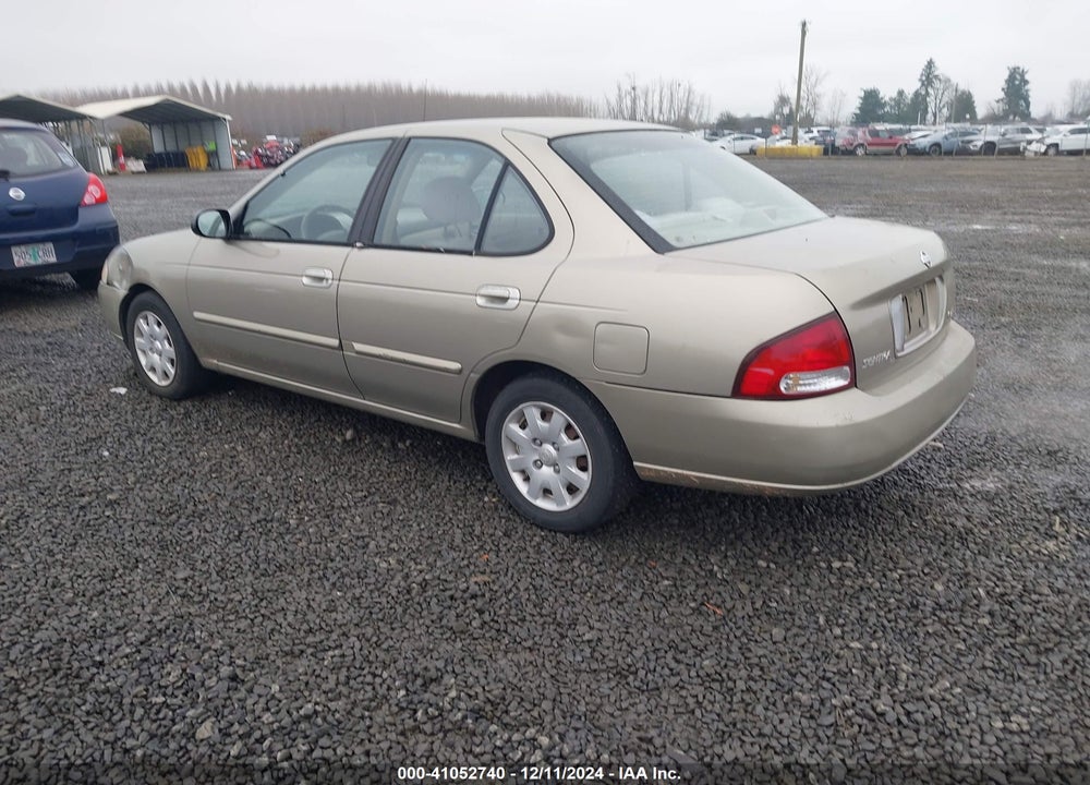 2000 NISSAN SENTRA GXE/XE VIN: 3N1CB51D9YL322238