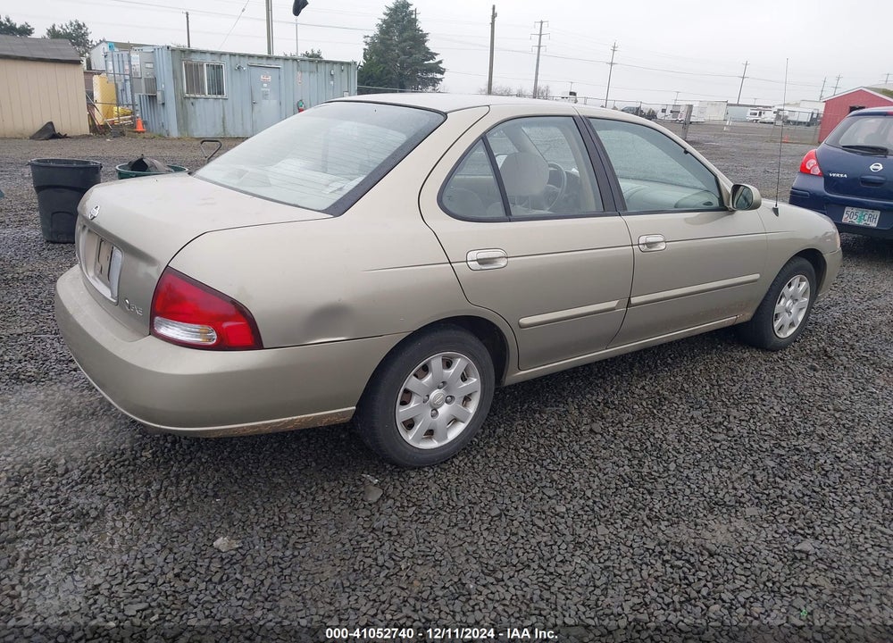 2000 NISSAN SENTRA GXE/XE VIN: 3N1CB51D9YL322238