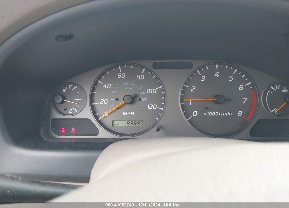 2000 NISSAN SENTRA GXE/XE VIN: 3N1CB51D9YL322238