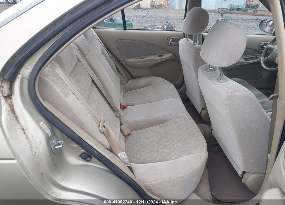 2000 NISSAN SENTRA GXE/XE VIN: 3N1CB51D9YL322238