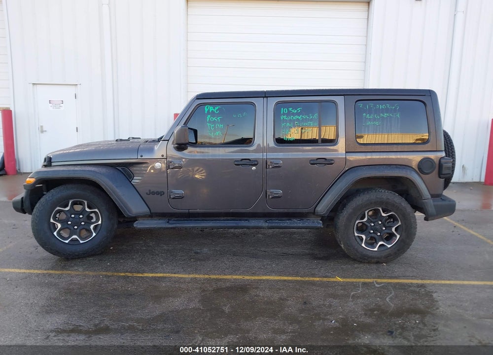 2021 JEEP WRANGLER UNLIMITED VIN: 1C4HJXDN4MW720645