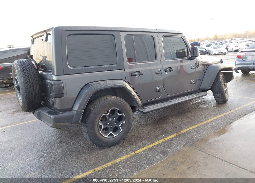 2021 JEEP WRANGLER UNLIMITED VIN: 1C4HJXDN4MW720645