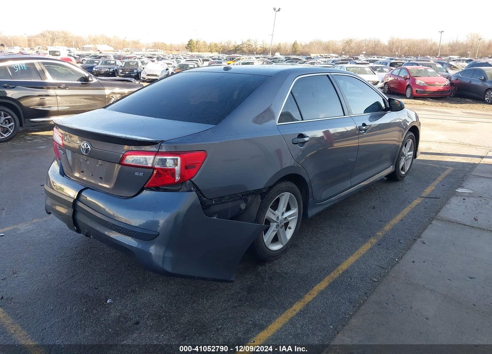 2014 TOYOTA CAMRY SE VIN: 4T1BF1FK4EU387573
