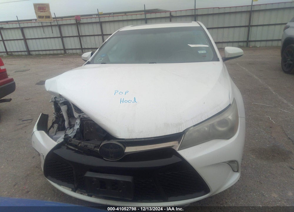 2016 TOYOTA CAMRY SE VIN: 4T1BF1FK0GU187387