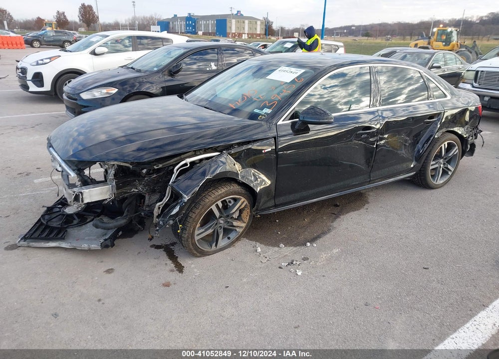 2017 AUDI A4 2.0T PREMIUM VIN: WAUENAF47HN004775
