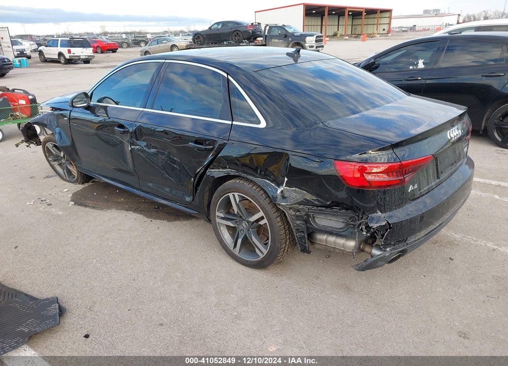 2017 AUDI A4 2.0T PREMIUM VIN: WAUENAF47HN004775