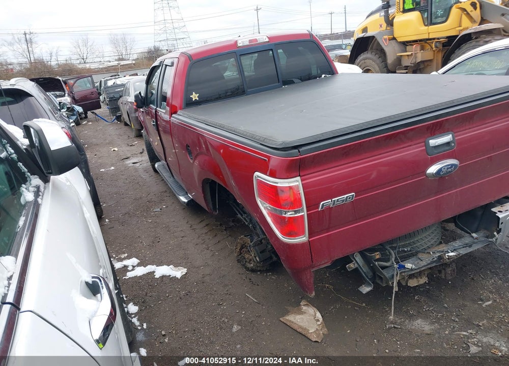 2013 FORD F-150 XLT VIN: 1FTFX1CT7DFC18621