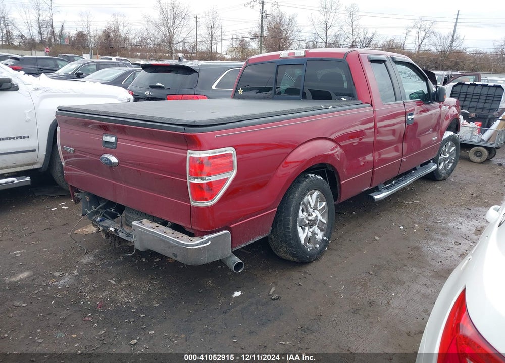 2013 FORD F-150 XLT VIN: 1FTFX1CT7DFC18621