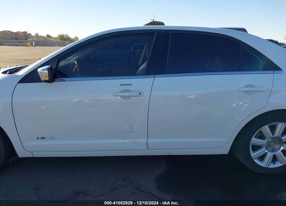 2007 LINCOLN MKZ VIN: 3LNHM26T87R654402