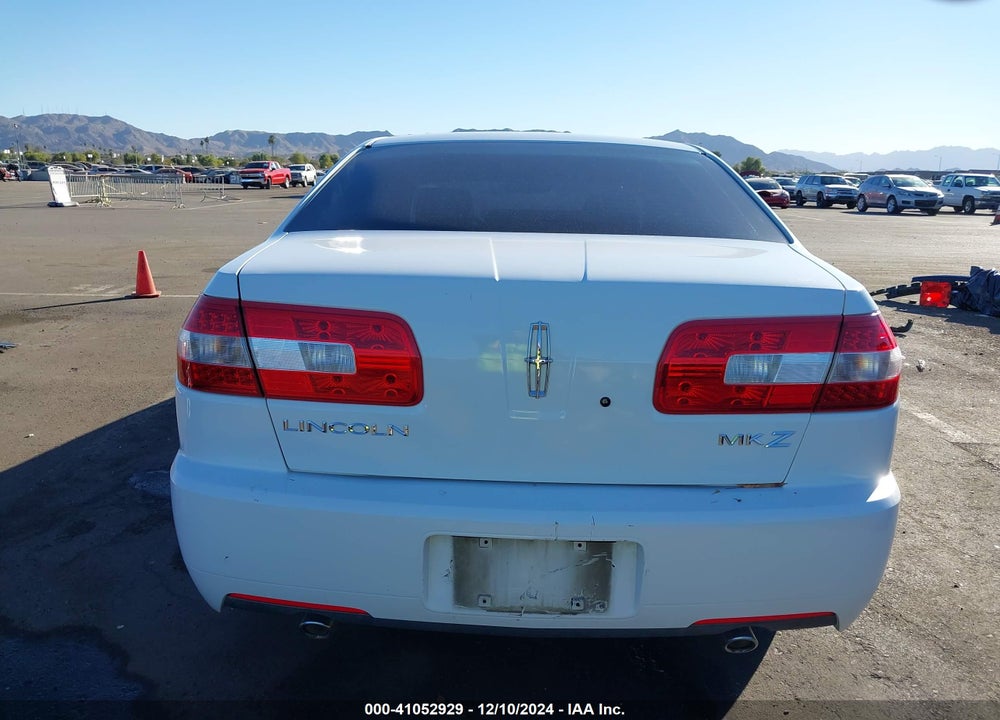 2007 LINCOLN MKZ VIN: 3LNHM26T87R654402