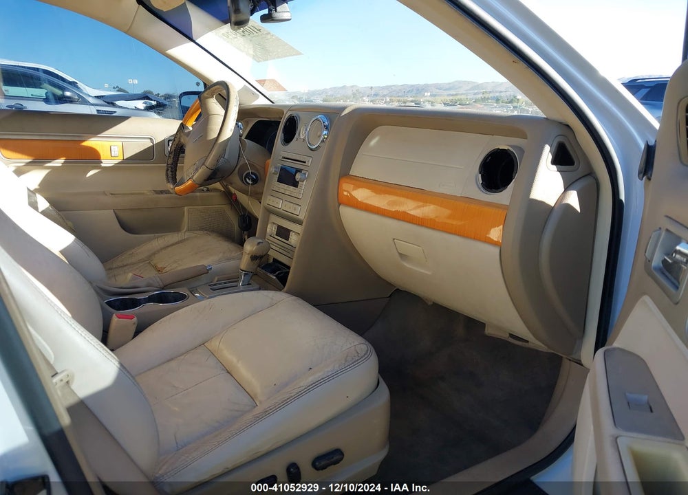 2007 LINCOLN MKZ VIN: 3LNHM26T87R654402