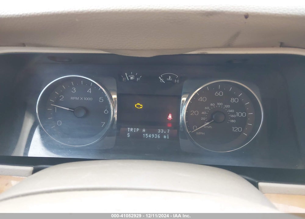 2007 LINCOLN MKZ VIN: 3LNHM26T87R654402