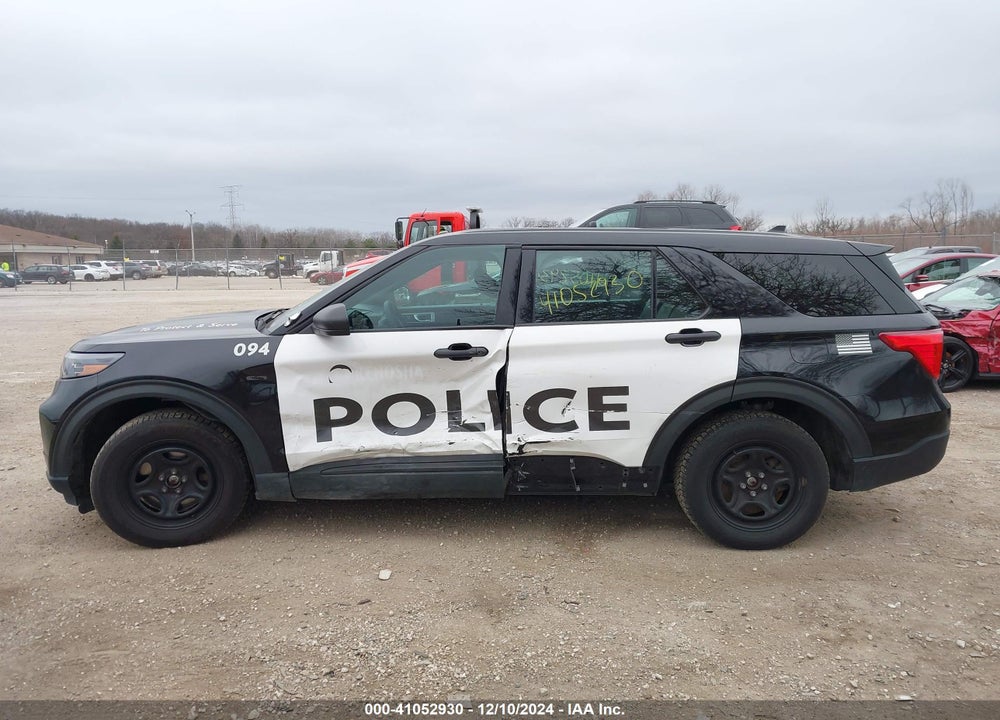 2021 FORD POLICE INTERCEPTOR UTILITY VIN: 1FM5K8ABXMGB83530