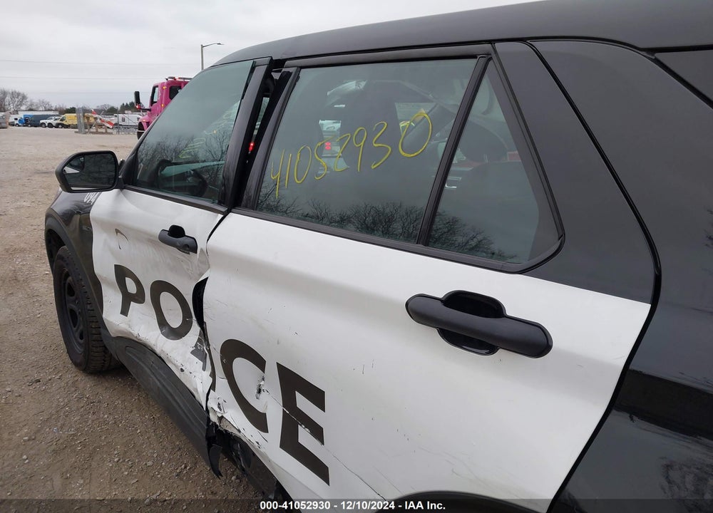 2021 FORD POLICE INTERCEPTOR UTILITY VIN: 1FM5K8ABXMGB83530