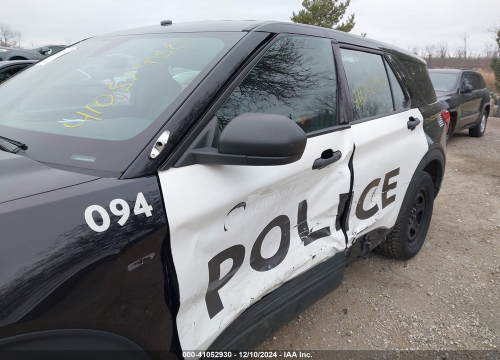 2021 FORD POLICE INTERCEPTOR UTILITY VIN: 1FM5K8ABXMGB83530