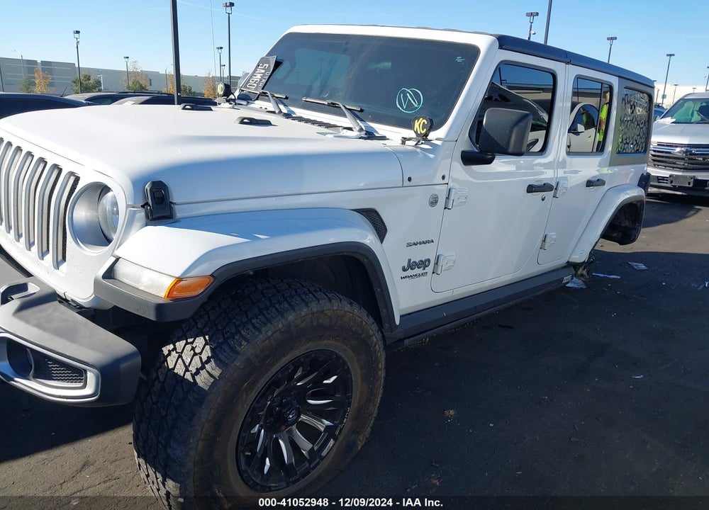 2020 JEEP WRANGLER UNLIMITED SAHARA 4X4 VIN: 1C4HJXEN2LW213000