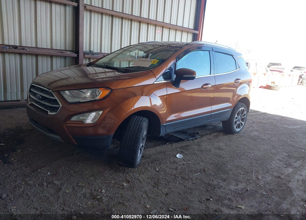 2019 FORD ECOSPORT TITANIUM VIN: MAJ6S3KL4KC257862
