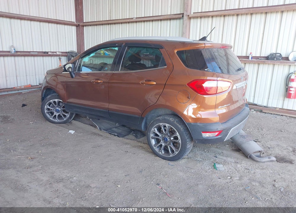 2019 FORD ECOSPORT TITANIUM VIN: MAJ6S3KL4KC257862