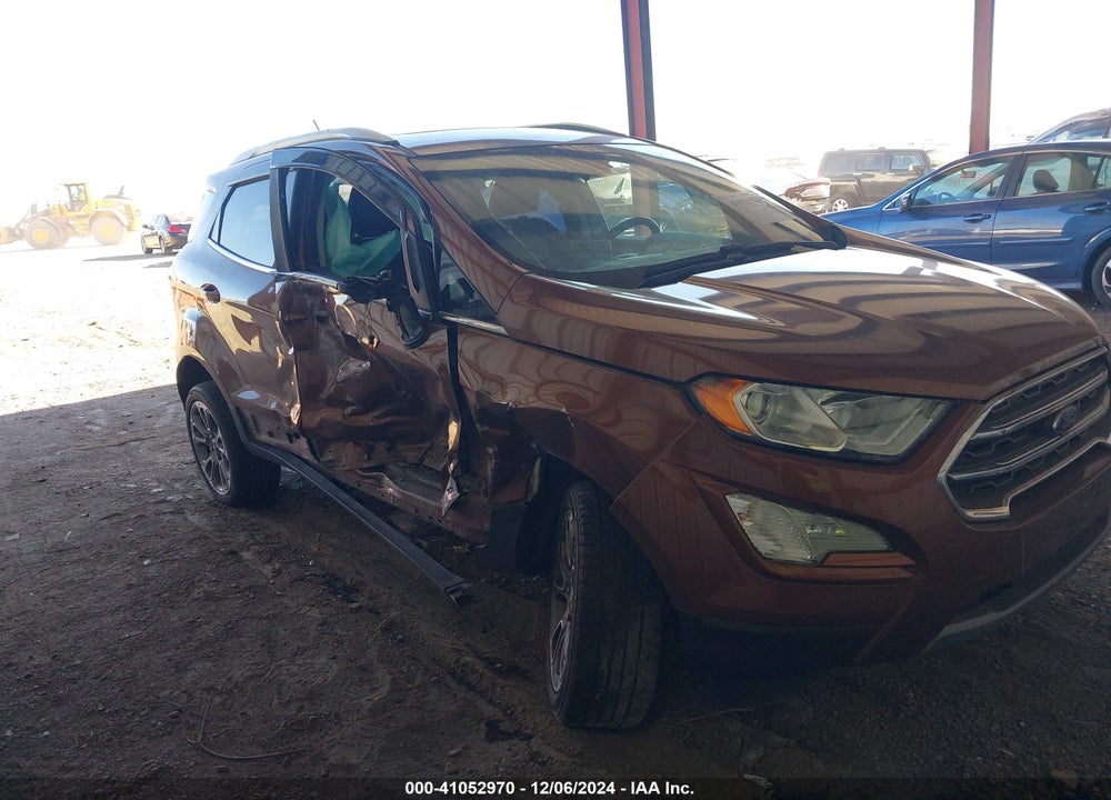 2019 FORD ECOSPORT TITANIUM VIN: MAJ6S3KL4KC257862