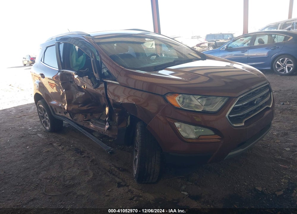 2019 FORD ECOSPORT TITANIUM VIN: MAJ6S3KL4KC257862