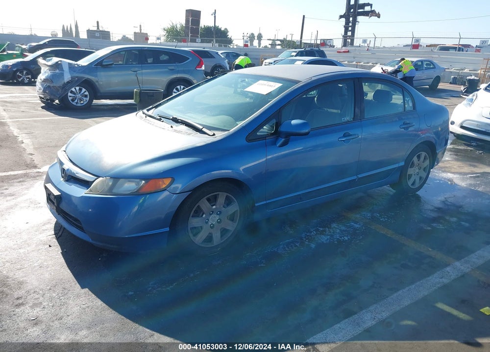 2007 HONDA CIVIC LX VIN: JHMFA16557S007152