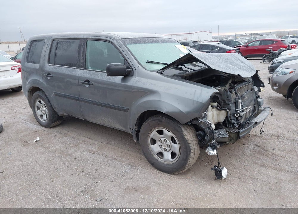 2011 HONDA PILOT LX VIN: 5FNYF4H29BB085780