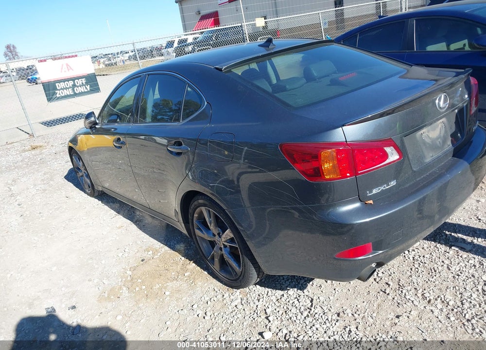 2009 LEXUS IS 250 VIN: JTHBK262795100781